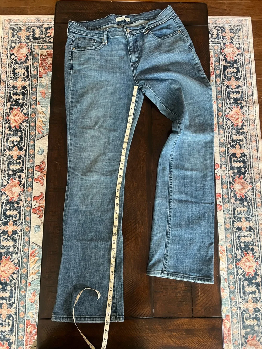 Levi’s 515 Bootcut Jeans Women’s 12 Light Wash Mid Rise Discontinued